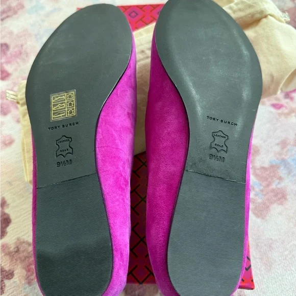 Purple Loafers with Gold Accents - Picture 3 of 4